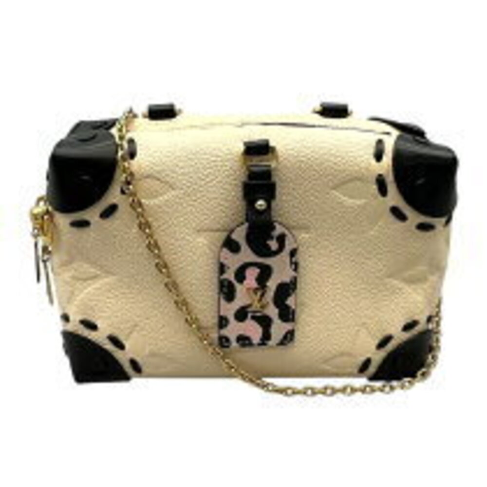 Louis Vuitton Malle Beige Tan Monogram Empreinte Shoulder Bag